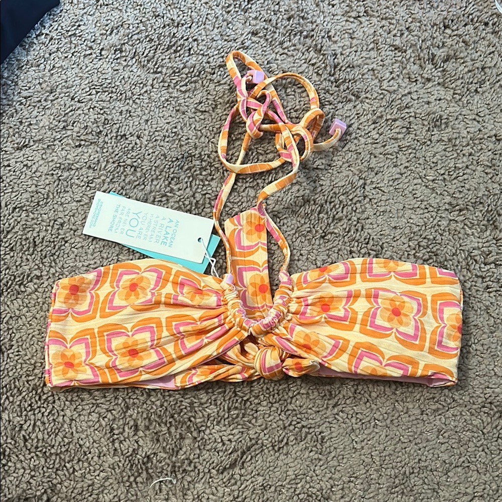 NWT retro Bikini Top